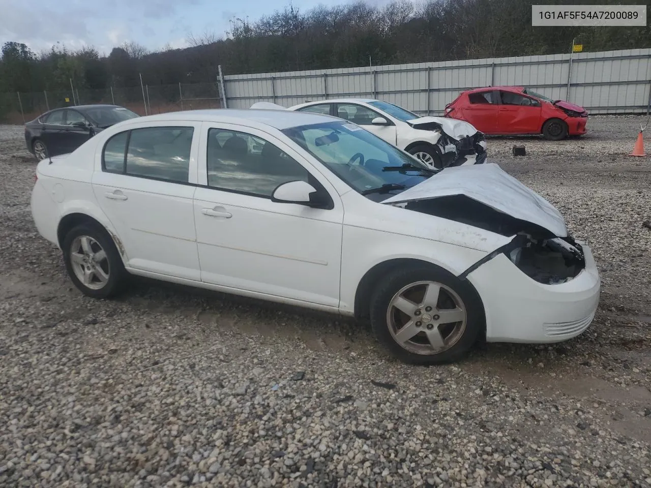 2010 Chevrolet Cobalt 2Lt VIN: 1G1AF5F54A7200089 Lot: 78692834