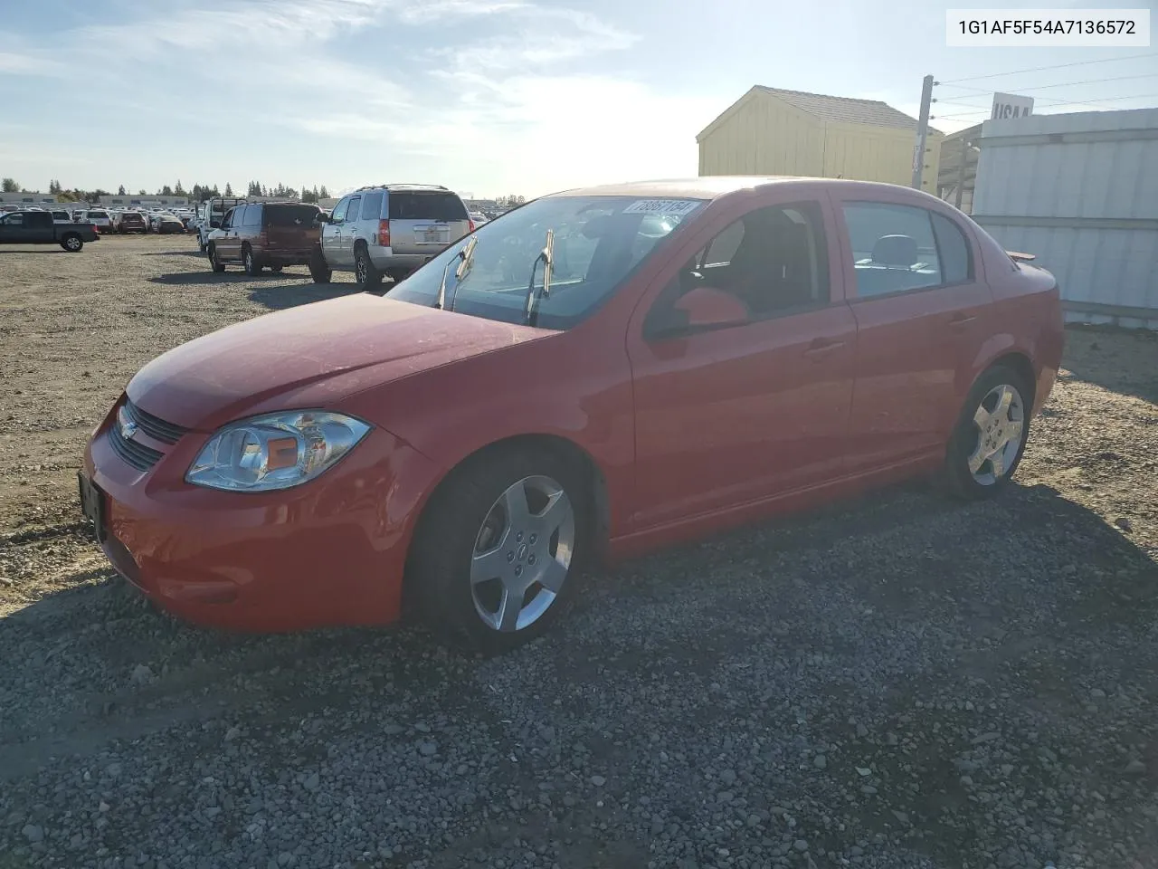 2010 Chevrolet Cobalt 2Lt VIN: 1G1AF5F54A7136572 Lot: 78867154