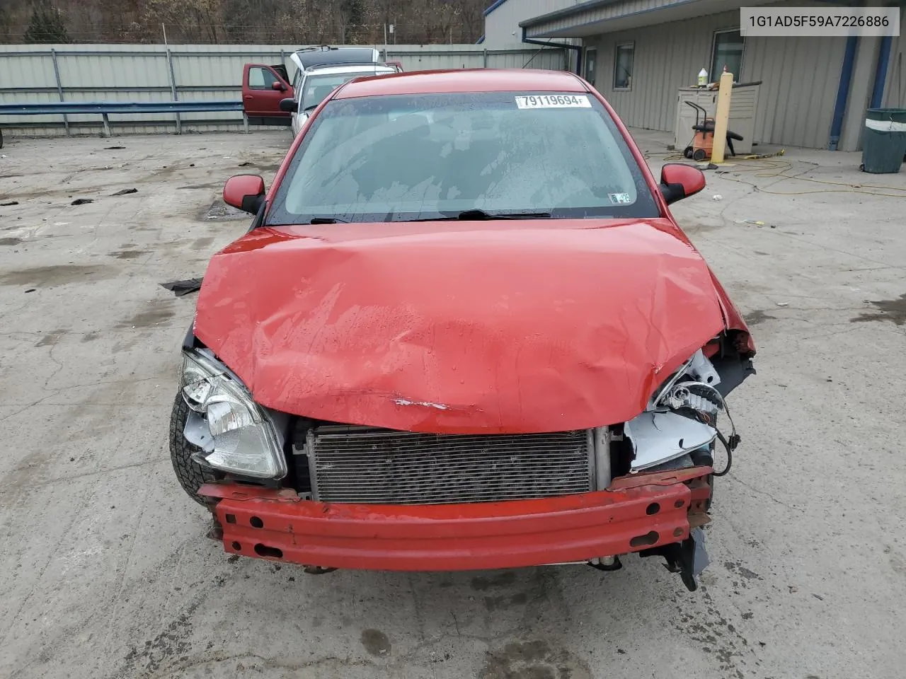 2010 Chevrolet Cobalt 1Lt VIN: 1G1AD5F59A7226886 Lot: 79119694