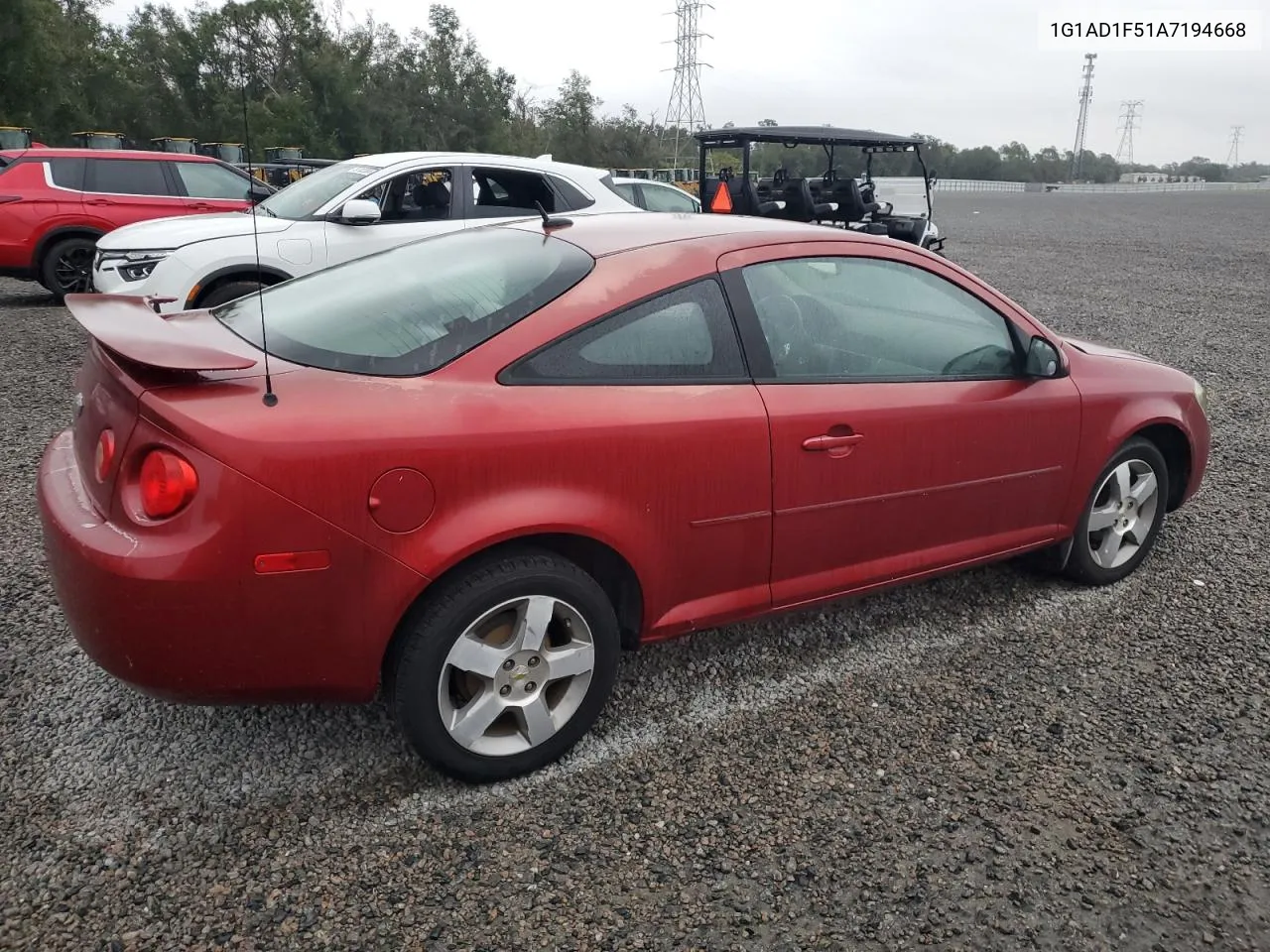 2010 Chevrolet Cobalt 1Lt VIN: 1G1AD1F51A7194668 Lot: 79792904