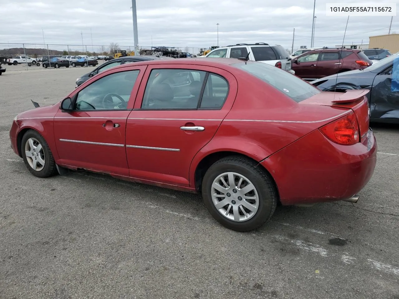 2010 Chevrolet Cobalt 1Lt VIN: 1G1AD5F55A7115672 Lot: 80193884