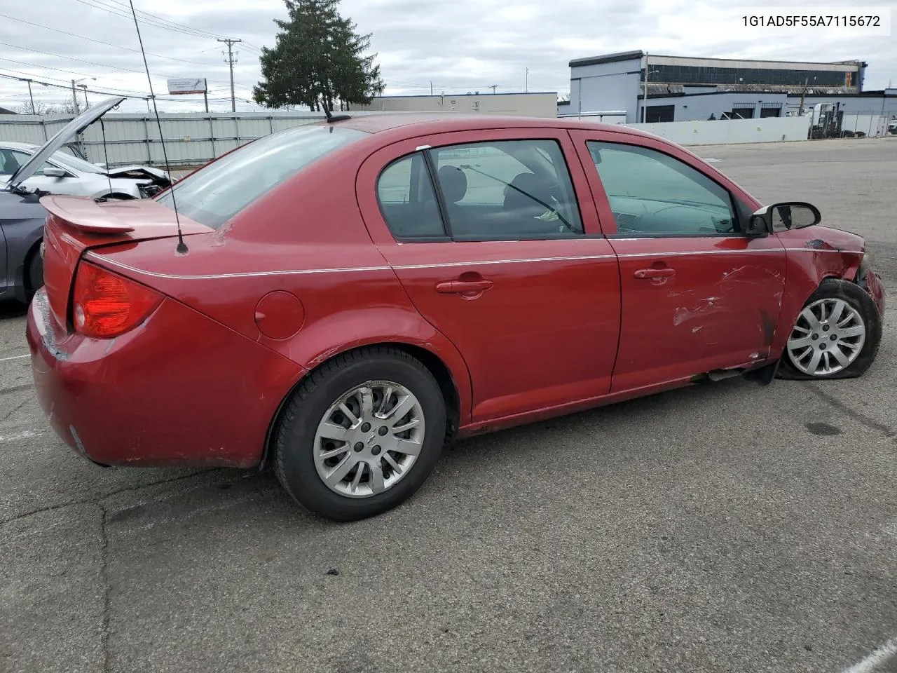 2010 Chevrolet Cobalt 1Lt VIN: 1G1AD5F55A7115672 Lot: 80193884