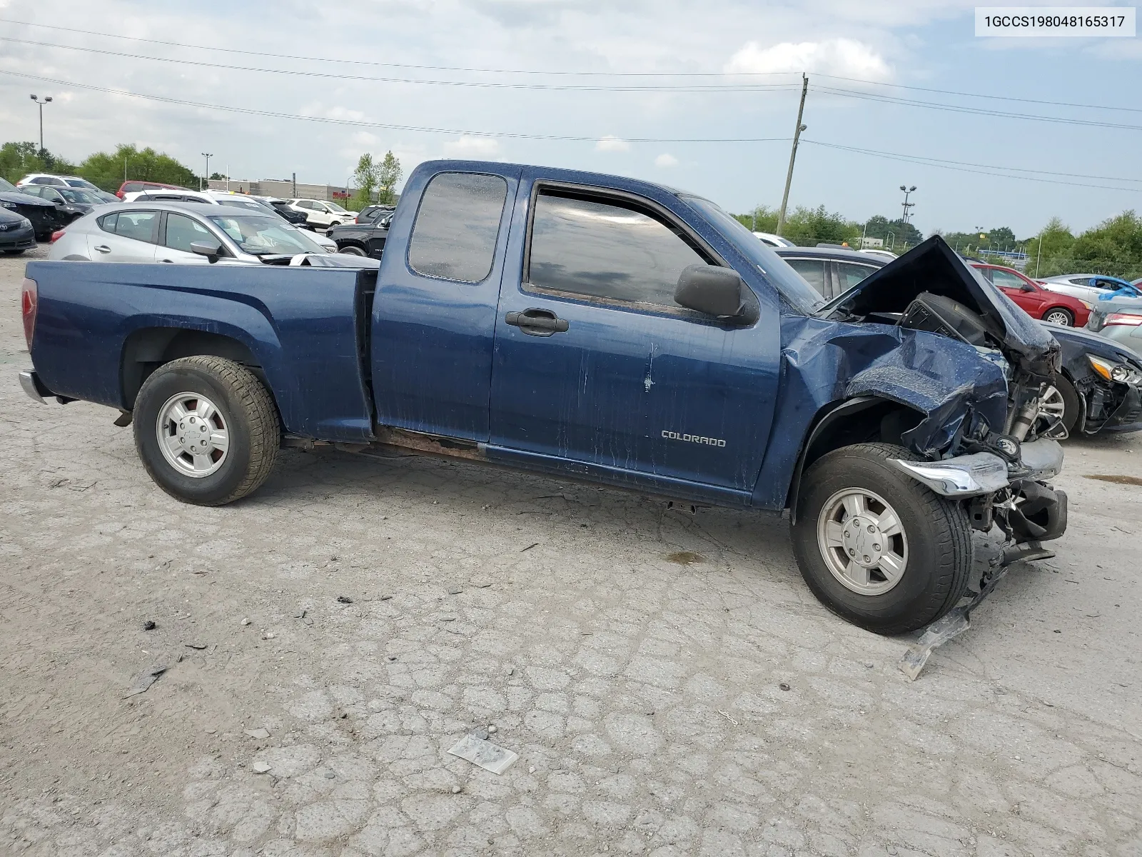 1GCCS198048165317 2004 Chevrolet Colorado