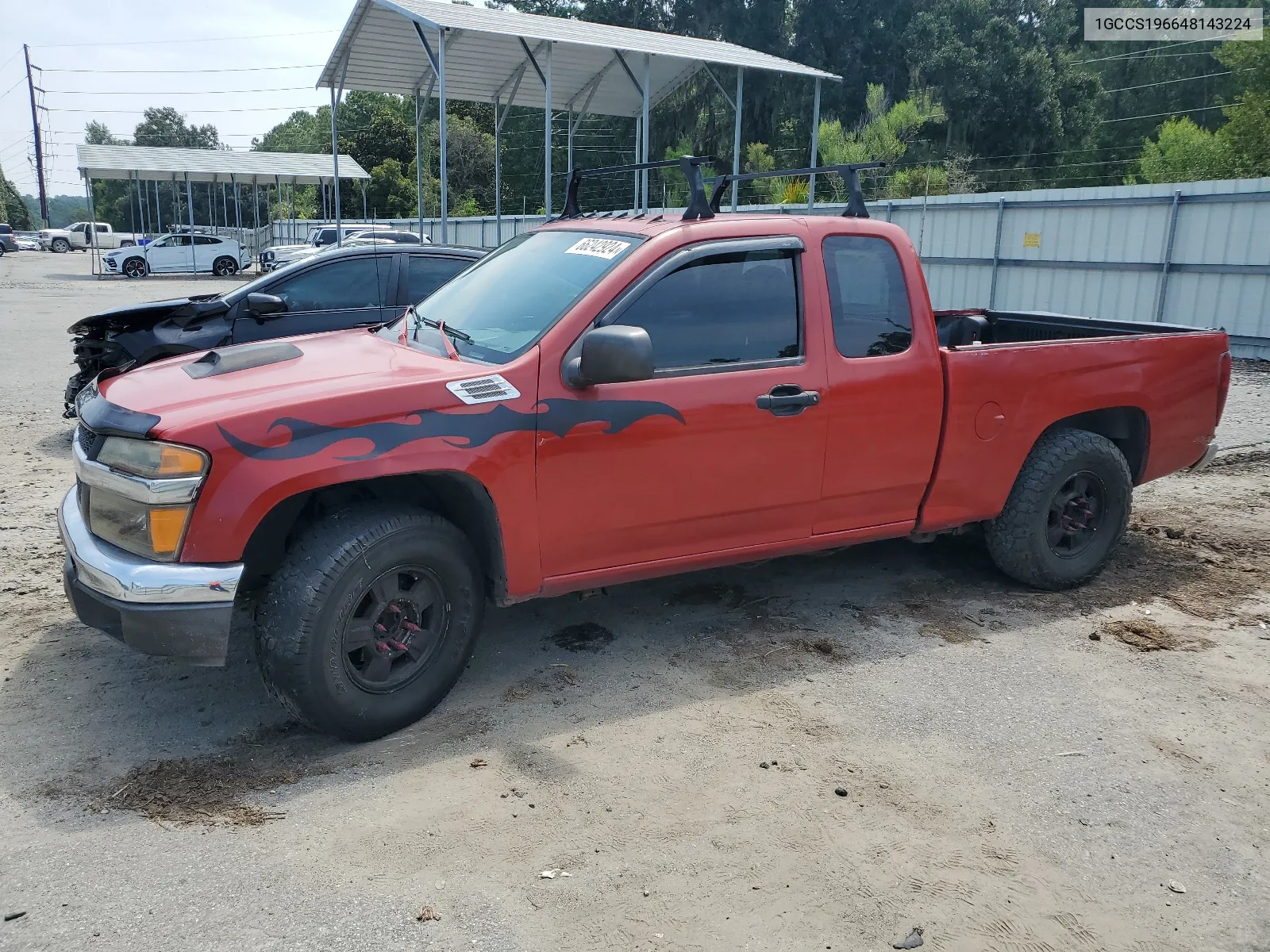 2004 Chevrolet Colorado VIN: 1GCCS196648143224 Lot: 66242924