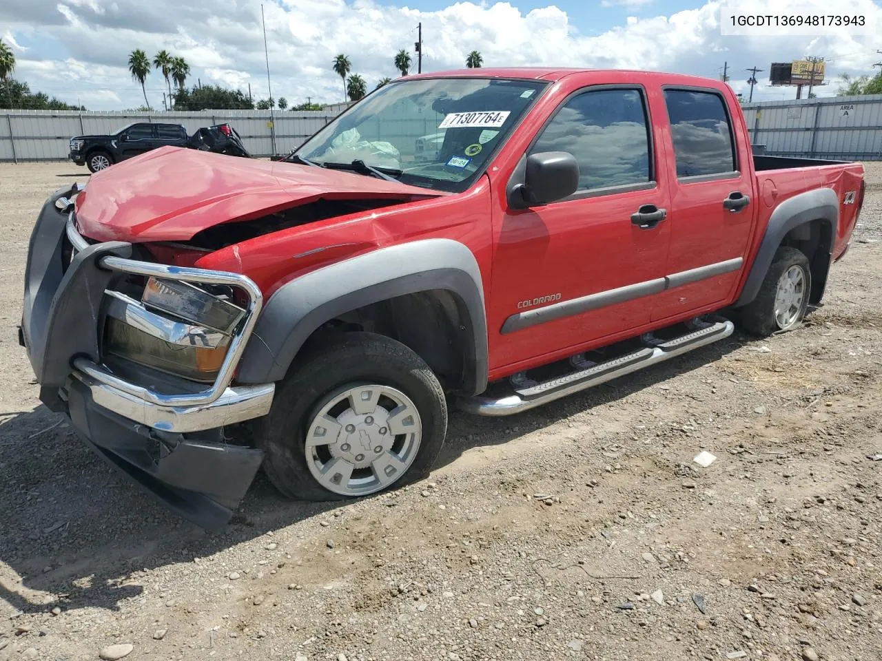 2004 Chevrolet Colorado VIN: 1GCDT136948173943 Lot: 71307764