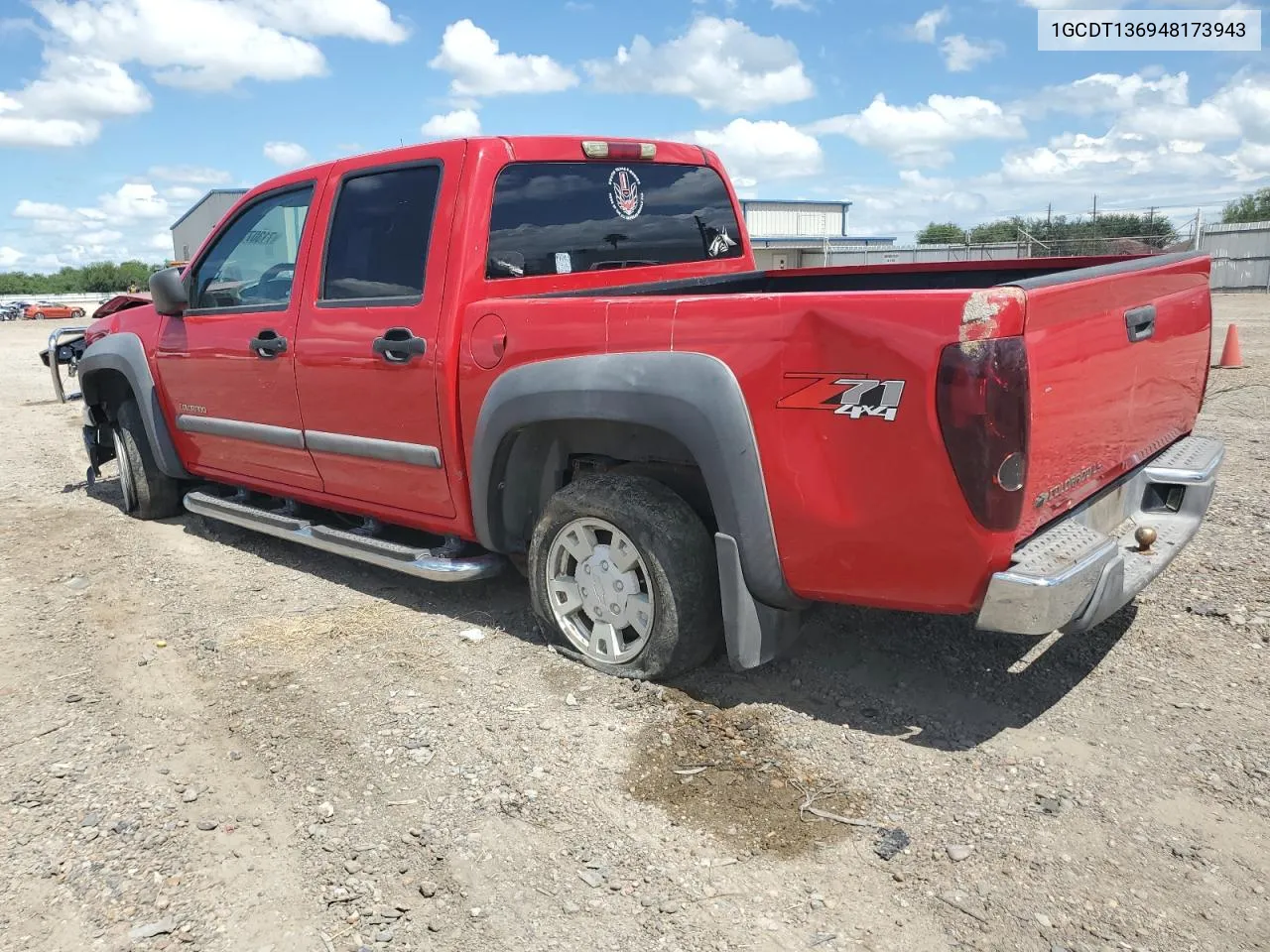 2004 Chevrolet Colorado VIN: 1GCDT136948173943 Lot: 71307764