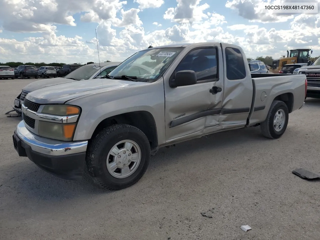 2004 Chevrolet Colorado VIN: 1GCCS198X48147360 Lot: 72270934