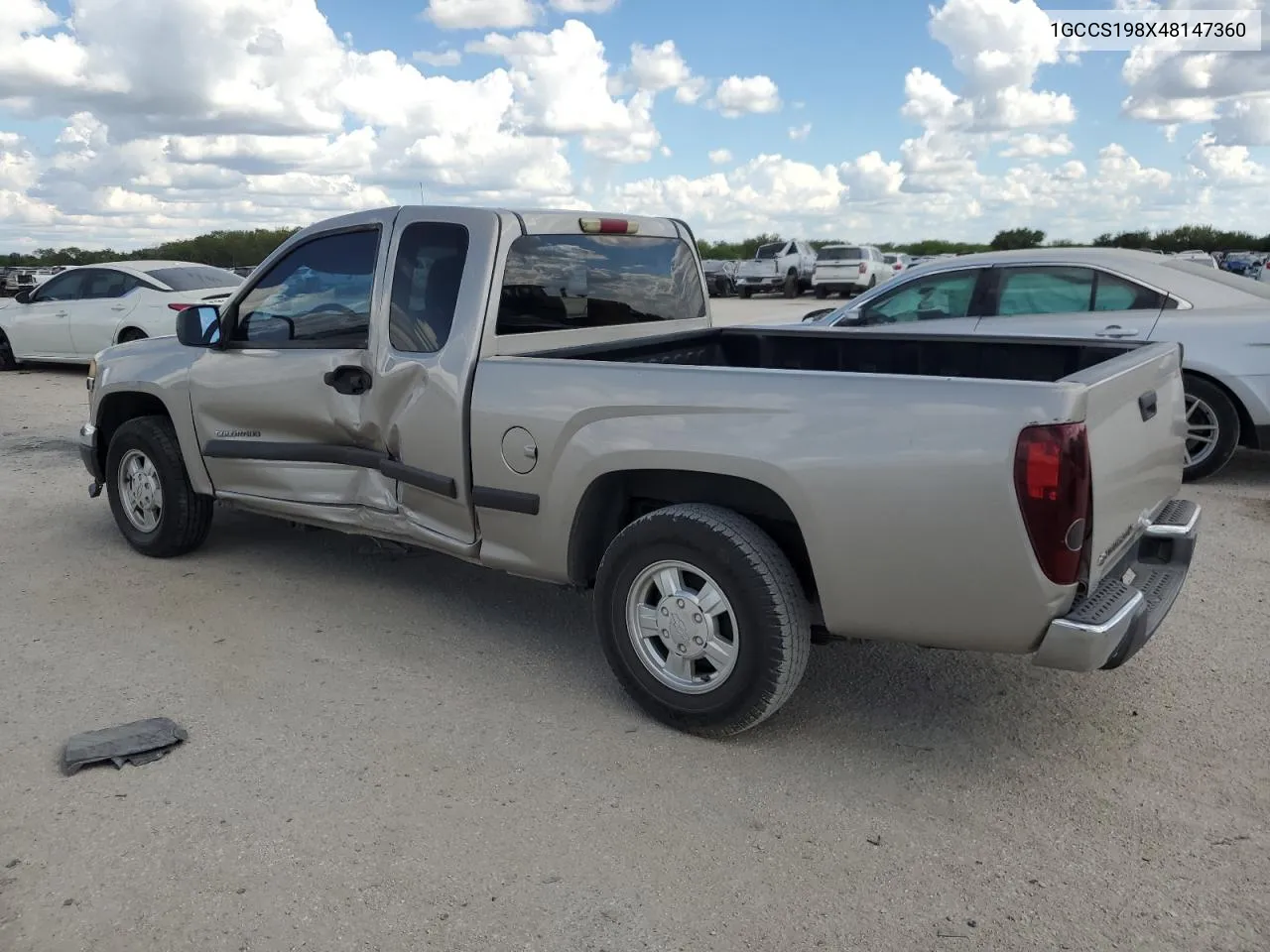 2004 Chevrolet Colorado VIN: 1GCCS198X48147360 Lot: 72270934