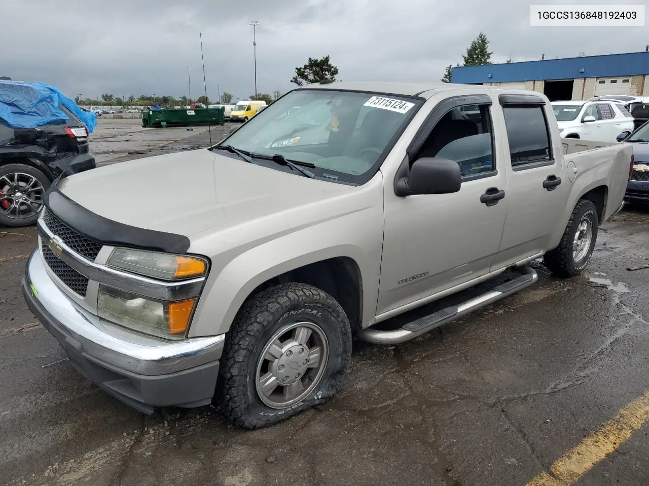 2004 Chevrolet Colorado VIN: 1GCCS136848192403 Lot: 73115124