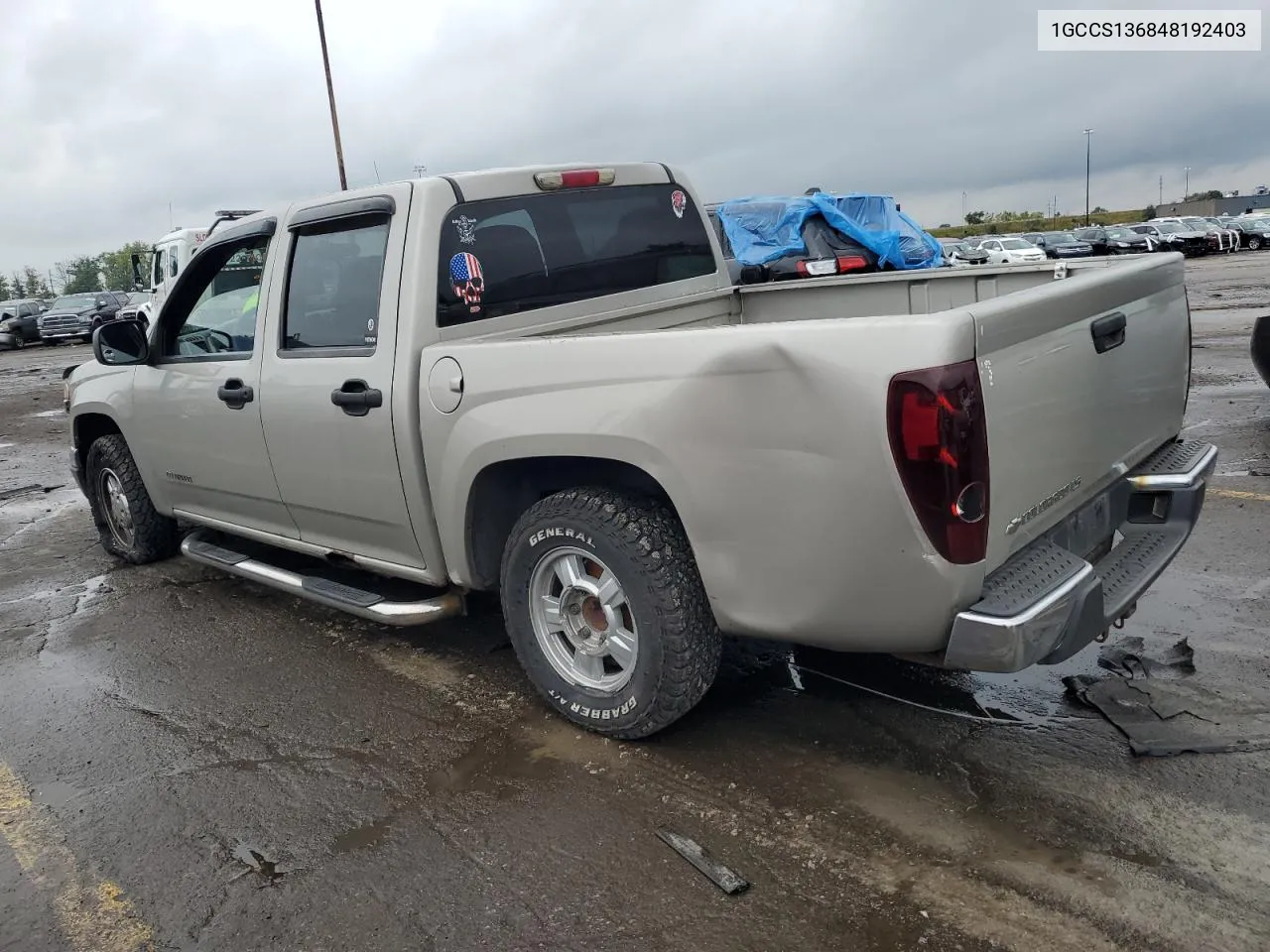 2004 Chevrolet Colorado VIN: 1GCCS136848192403 Lot: 73115124