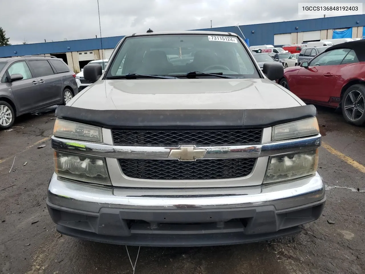 2004 Chevrolet Colorado VIN: 1GCCS136848192403 Lot: 73115124