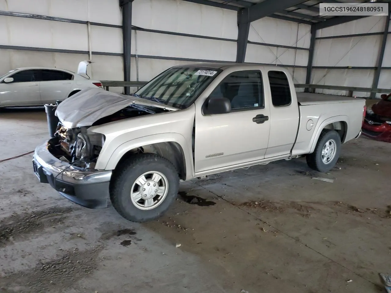 2004 Chevrolet Colorado VIN: 1GCCS196248180951 Lot: 73174014