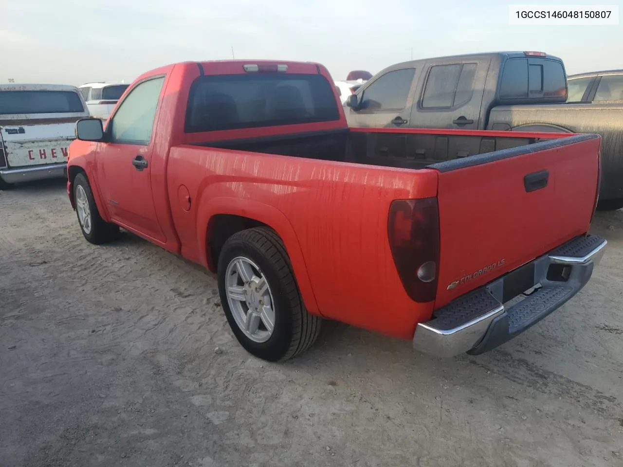 2004 Chevrolet Colorado VIN: 1GCCS146048150807 Lot: 75045034