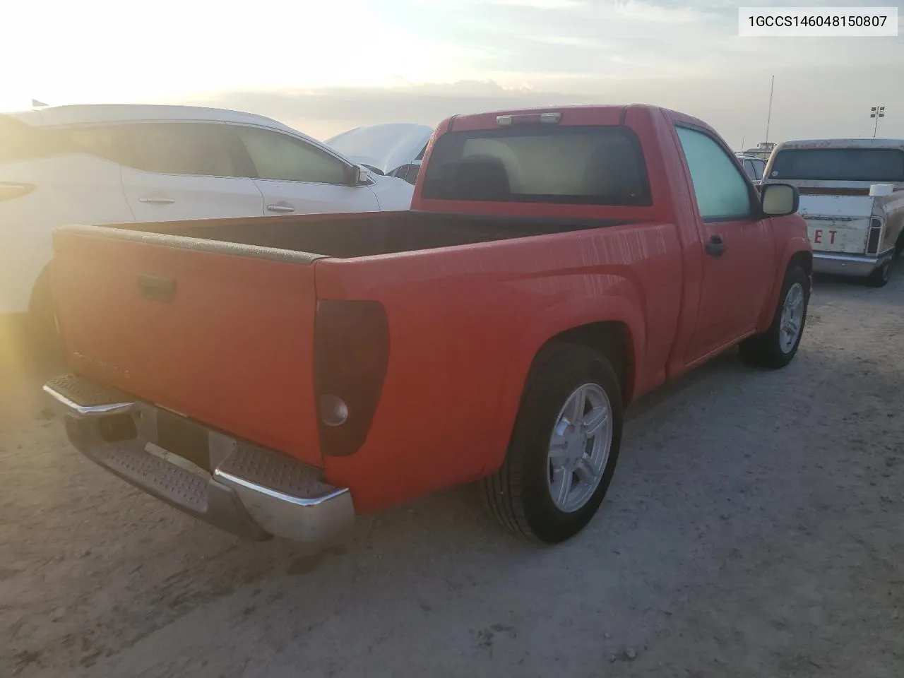 2004 Chevrolet Colorado VIN: 1GCCS146048150807 Lot: 75045034