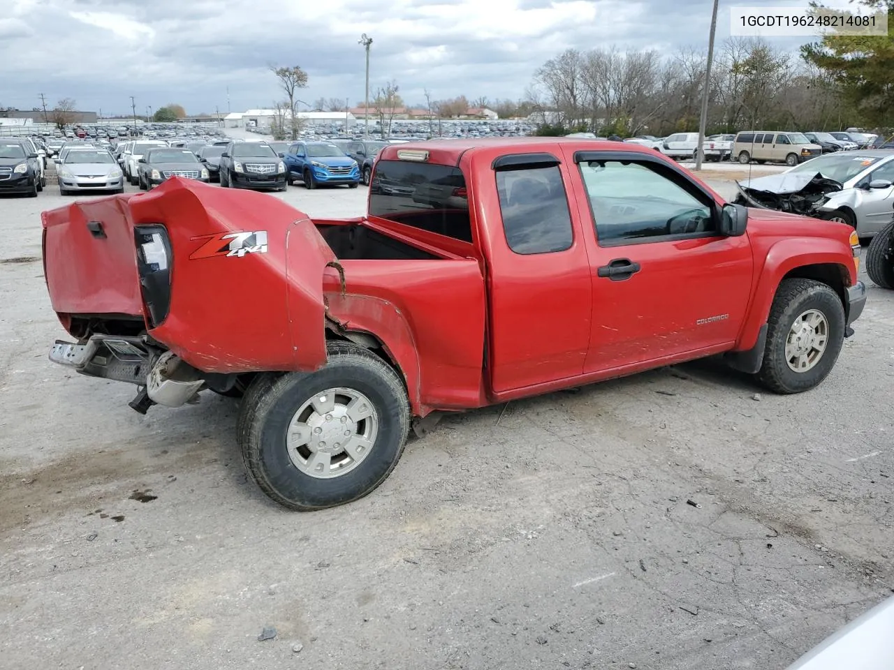 2004 Chevrolet Colorado VIN: 1GCDT196248214081 Lot: 77973684