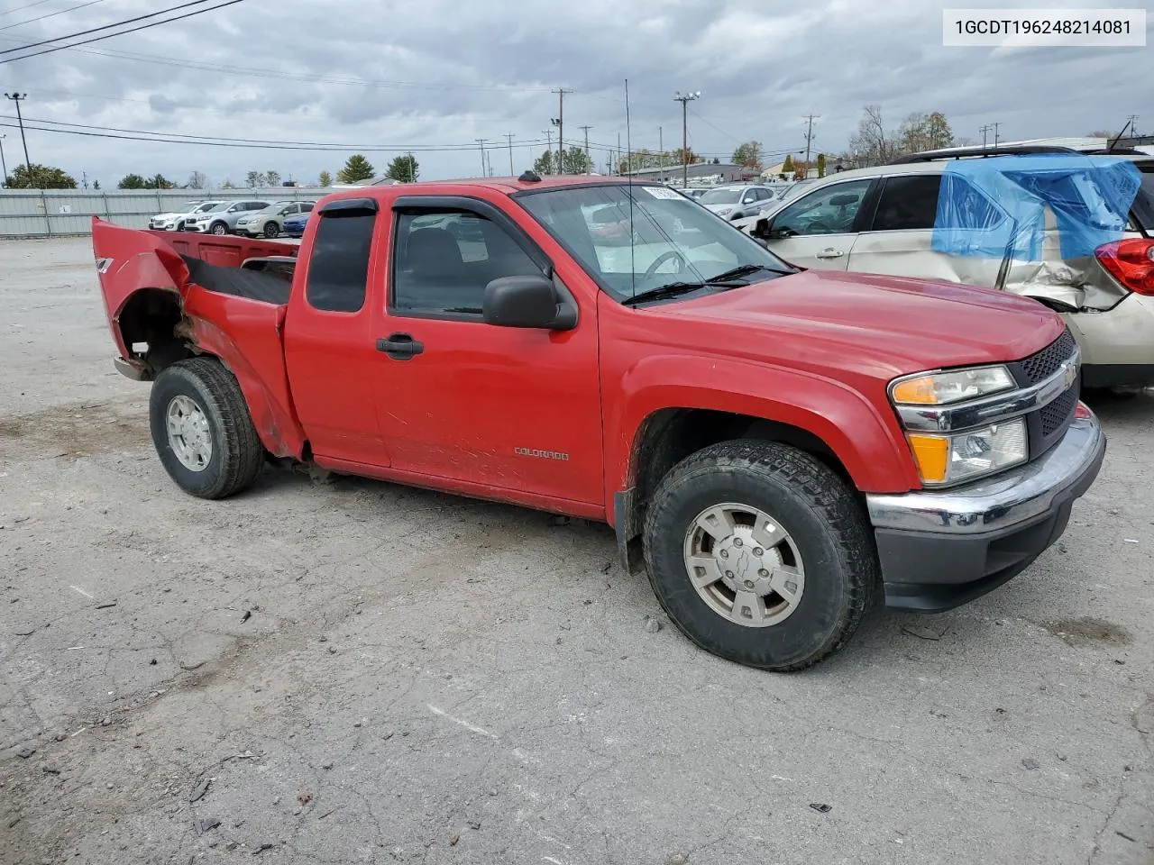 2004 Chevrolet Colorado VIN: 1GCDT196248214081 Lot: 77973684