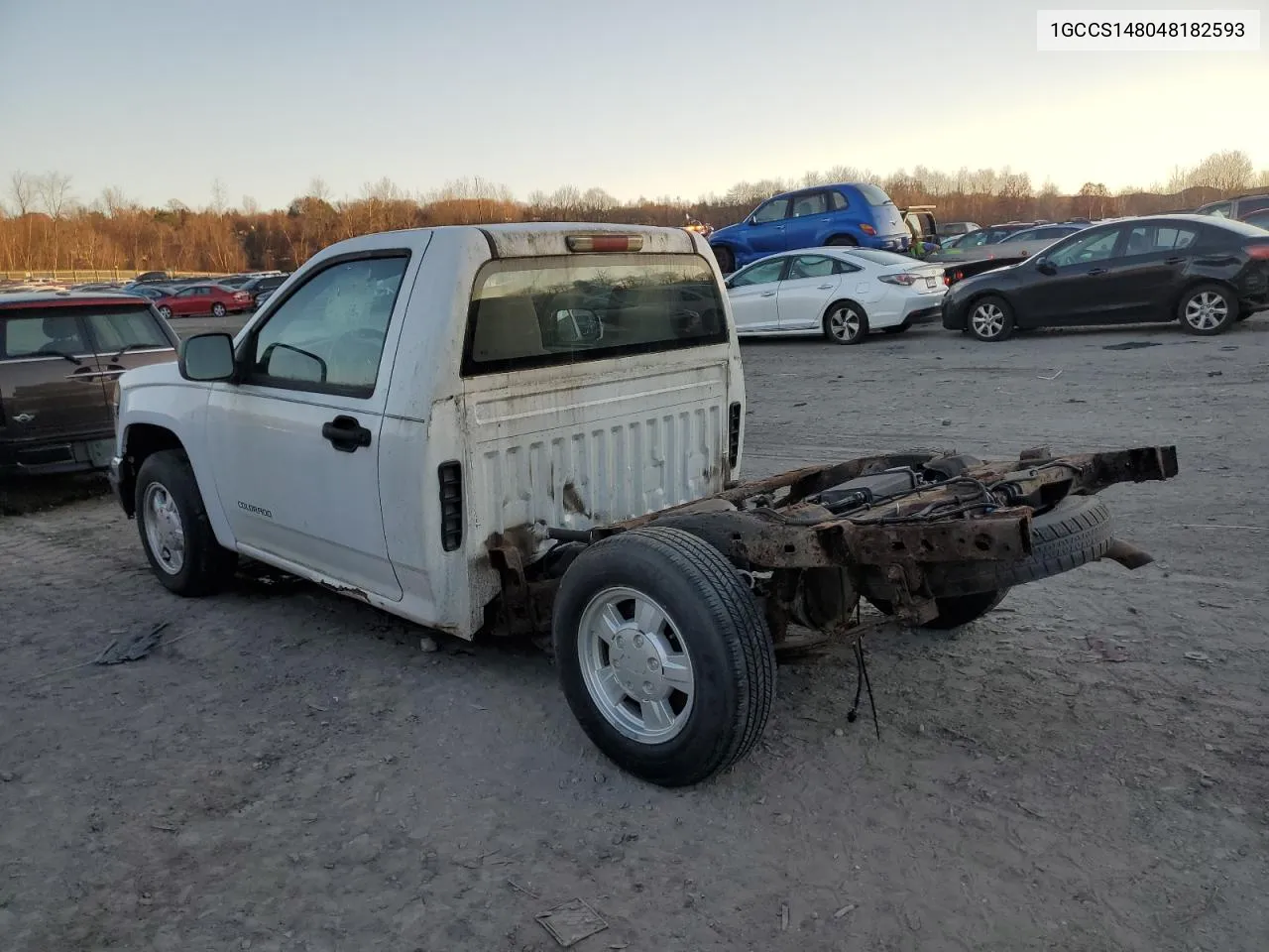 2004 Chevrolet Colorado VIN: 1GCCS148048182593 Lot: 79553844