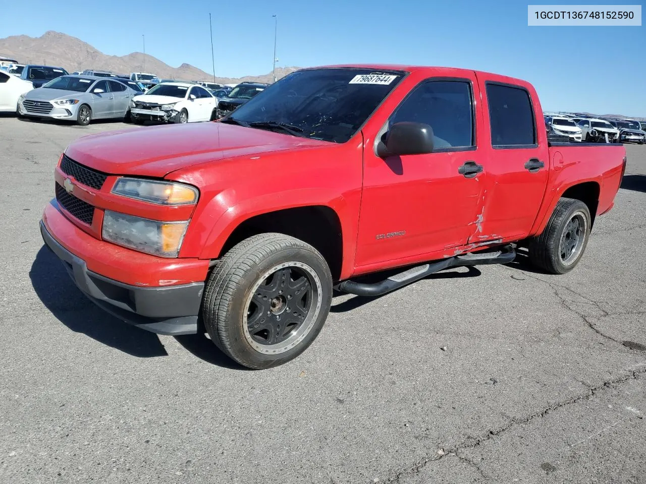 2004 Chevrolet Colorado VIN: 1GCDT136748152590 Lot: 79687644