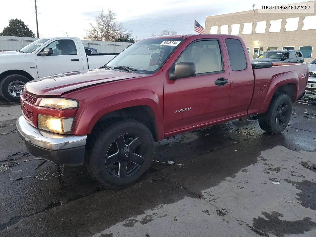 2004 Chevrolet Colorado VIN: 1GCDT196X48122457 Lot: 80146814