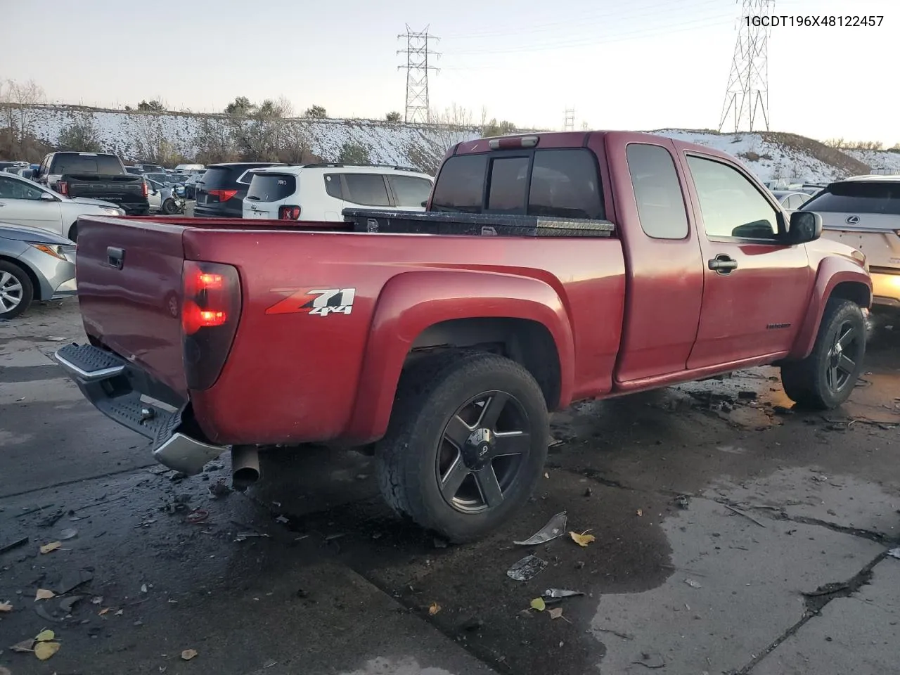 2004 Chevrolet Colorado VIN: 1GCDT196X48122457 Lot: 80146814