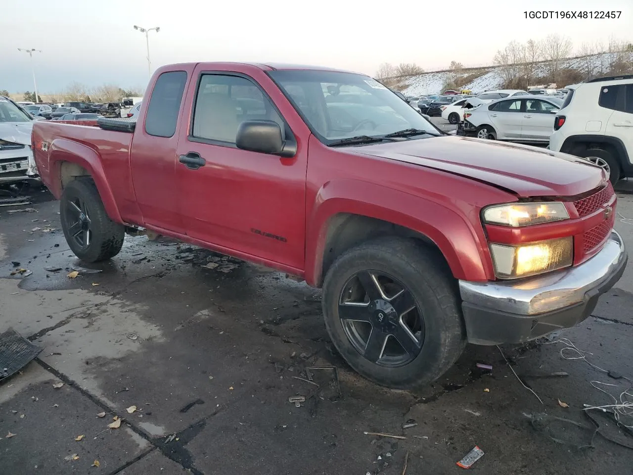 2004 Chevrolet Colorado VIN: 1GCDT196X48122457 Lot: 80146814