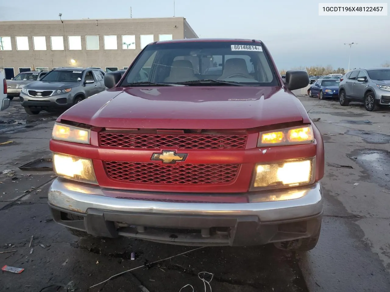 2004 Chevrolet Colorado VIN: 1GCDT196X48122457 Lot: 80146814