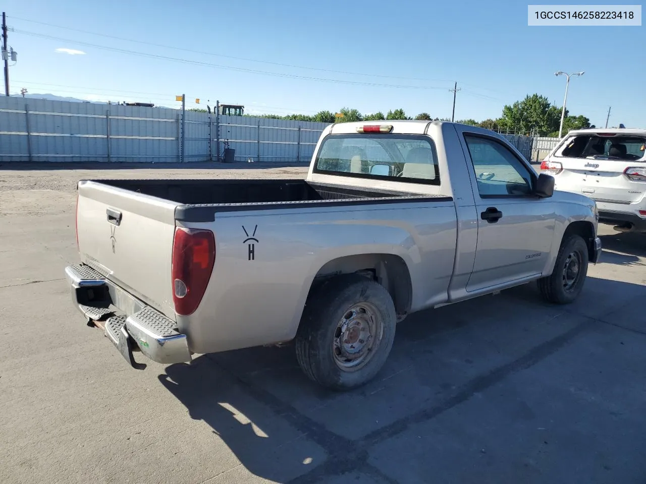 2005 Chevrolet Colorado VIN: 1GCCS146258223418 Lot: 57873194