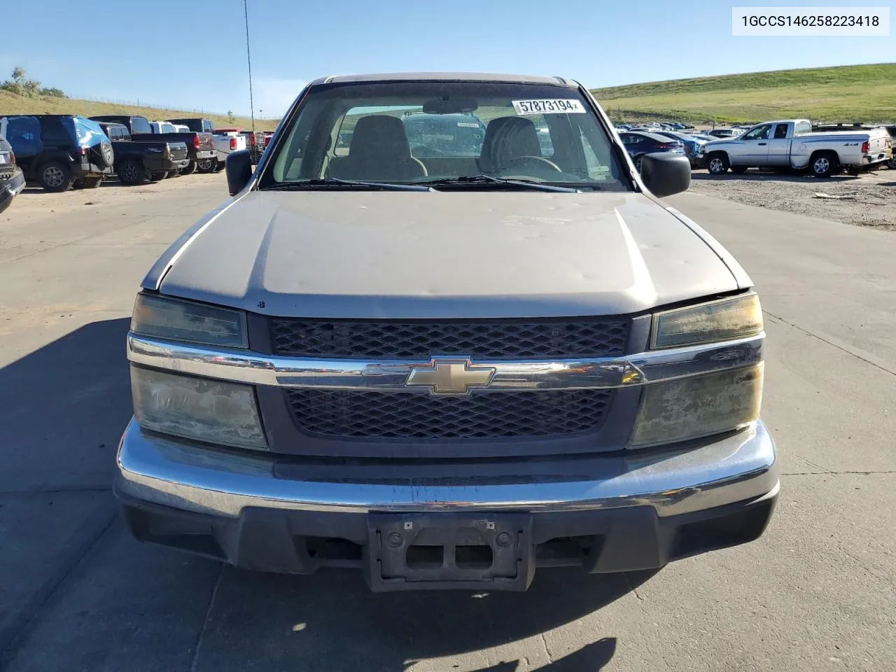 2005 Chevrolet Colorado VIN: 1GCCS146258223418 Lot: 57873194