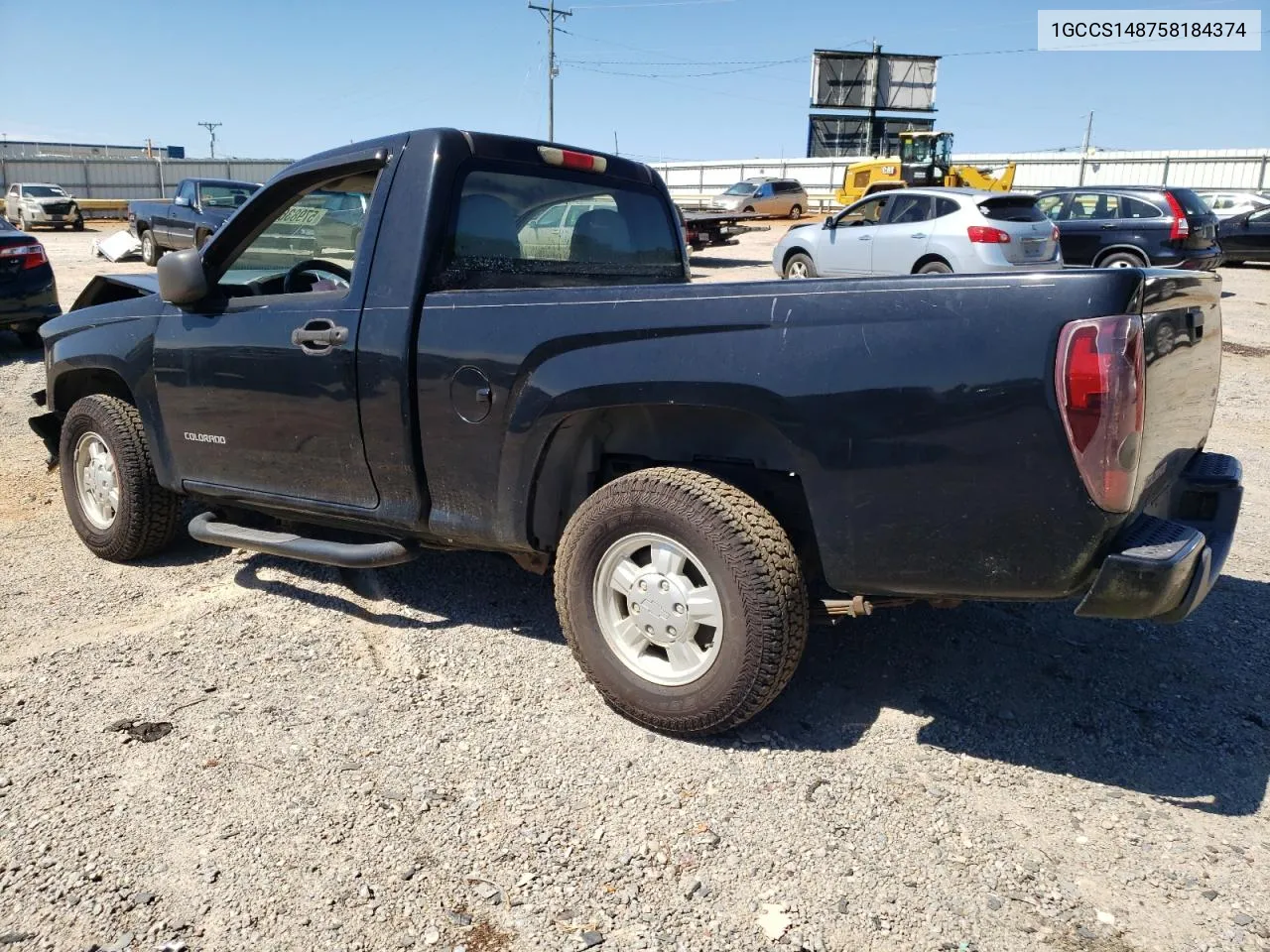 2005 Chevrolet Colorado VIN: 1GCCS148758184374 Lot: 57983664