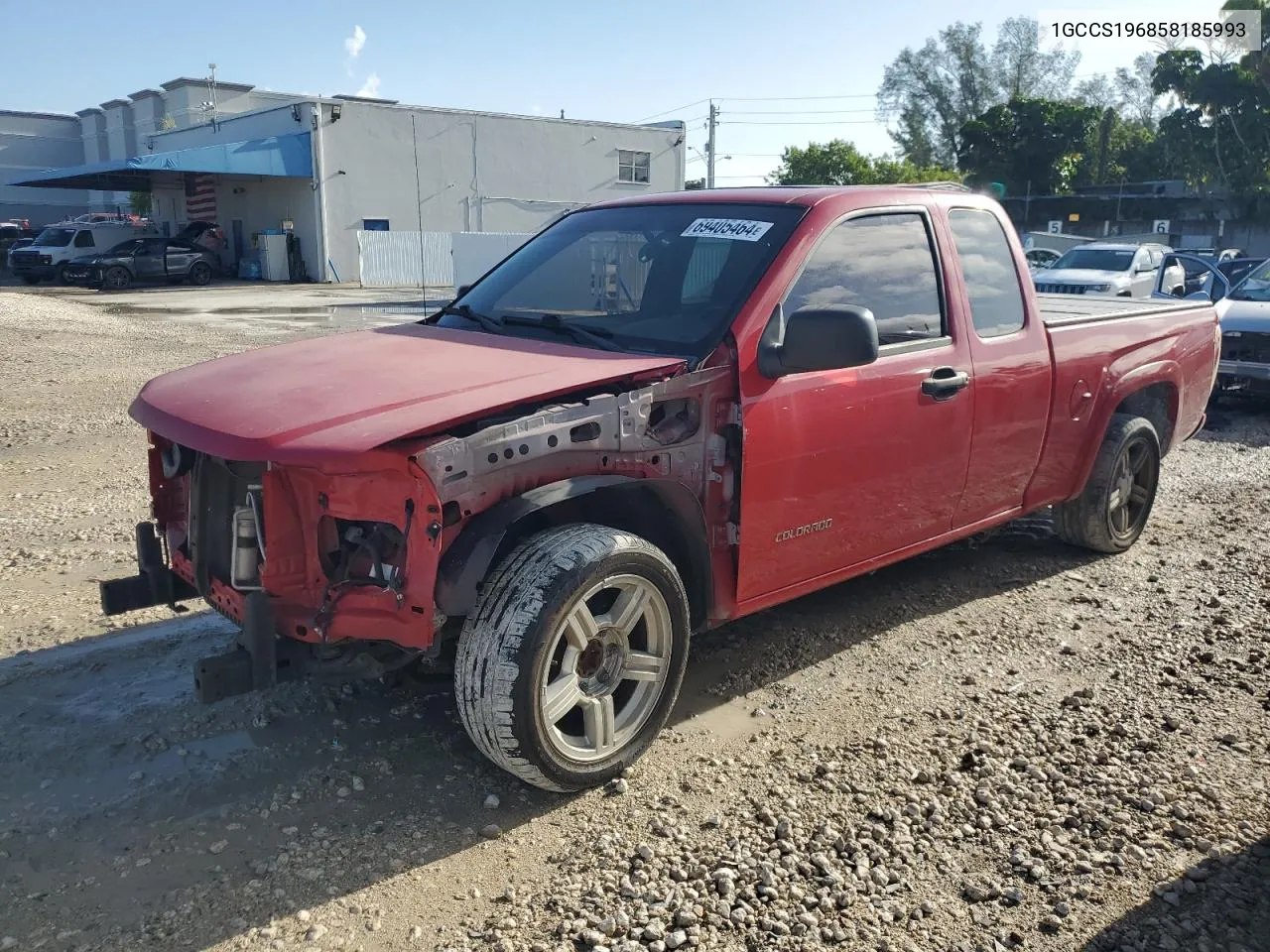 1GCCS196858185993 2005 Chevrolet Colorado