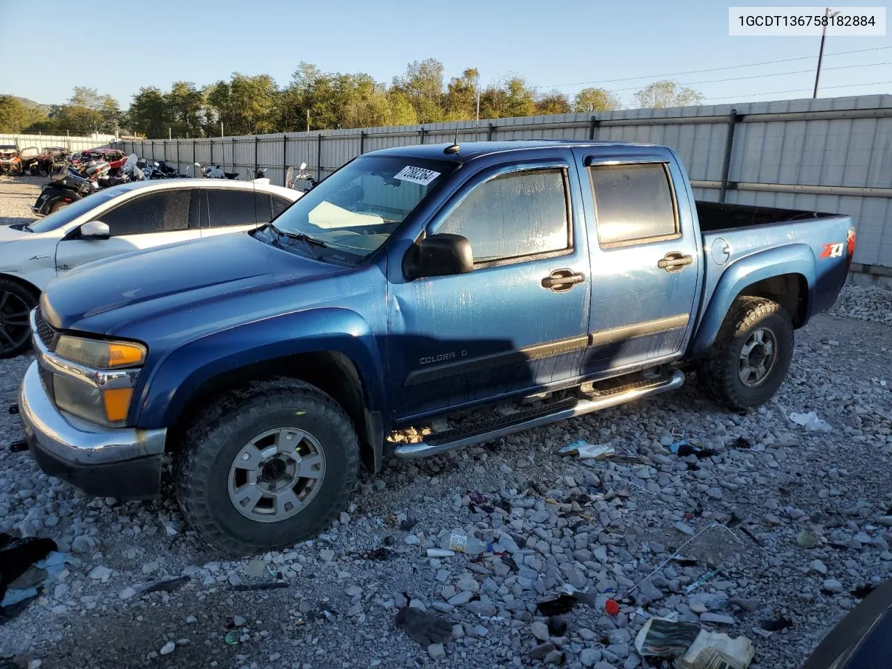 2005 Chevrolet Colorado VIN: 1GCDT136758182884 Lot: 72882364