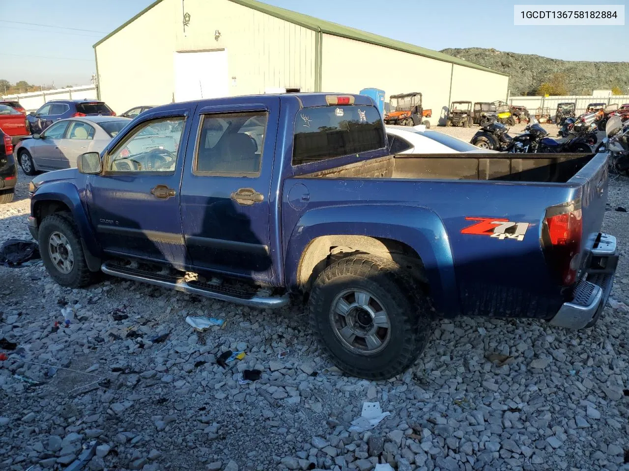 2005 Chevrolet Colorado VIN: 1GCDT136758182884 Lot: 72882364