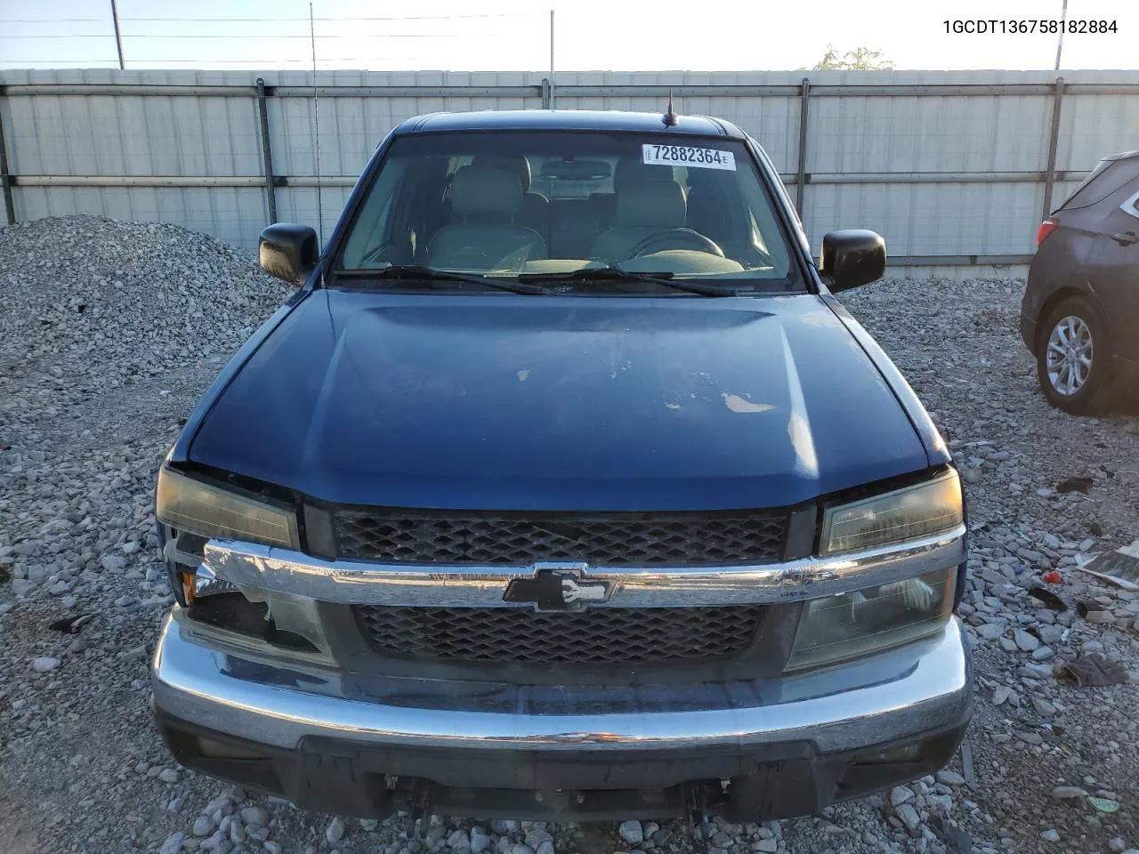 2005 Chevrolet Colorado VIN: 1GCDT136758182884 Lot: 72882364