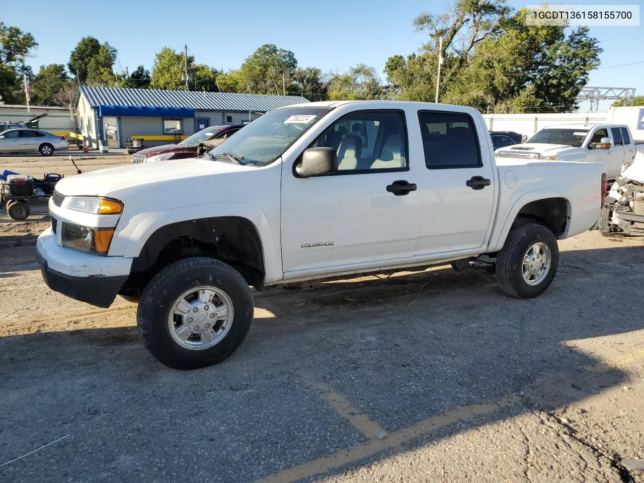 1GCDT136158155700 2005 Chevrolet Colorado