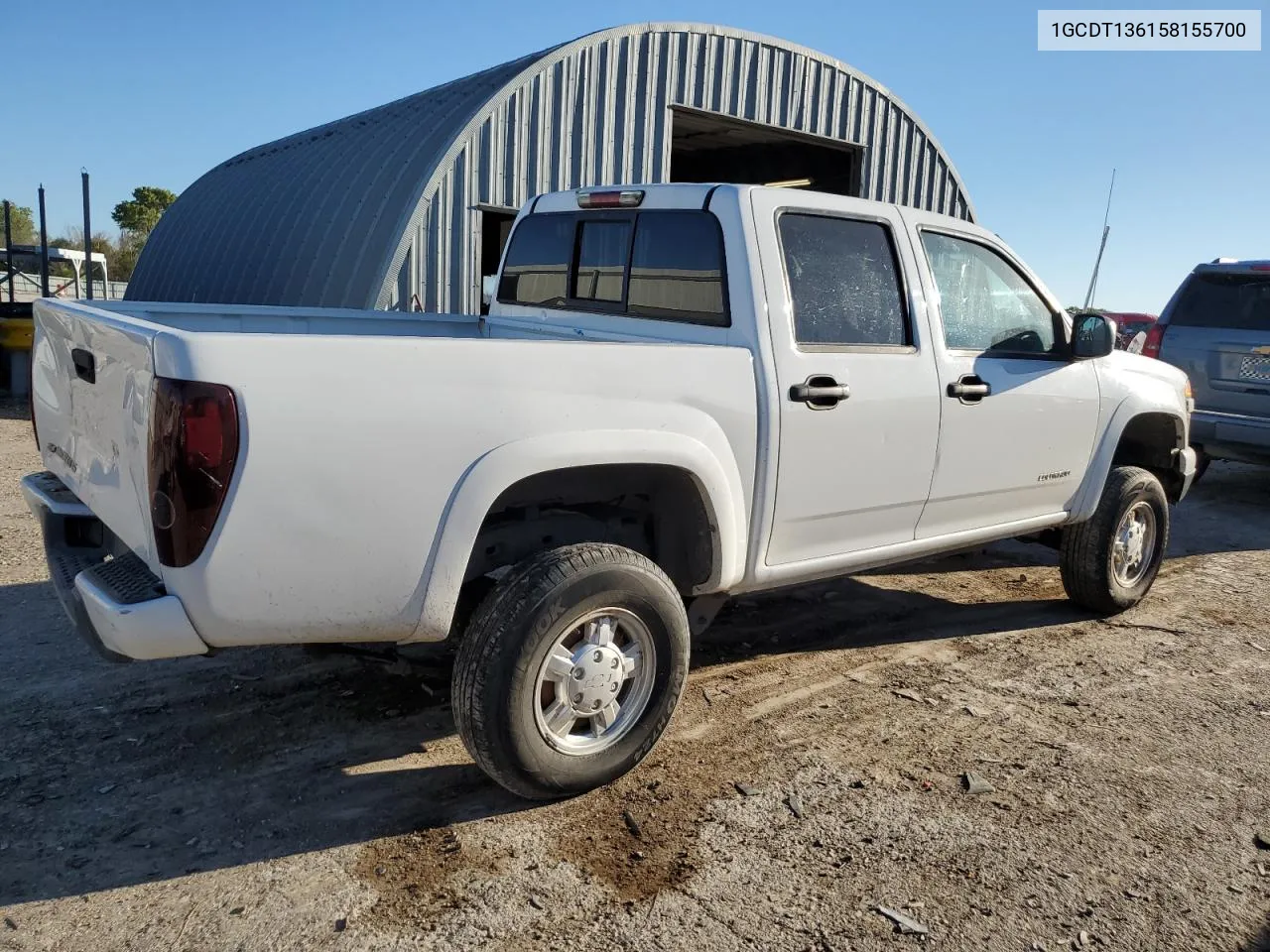 2005 Chevrolet Colorado VIN: 1GCDT136158155700 Lot: 73602224