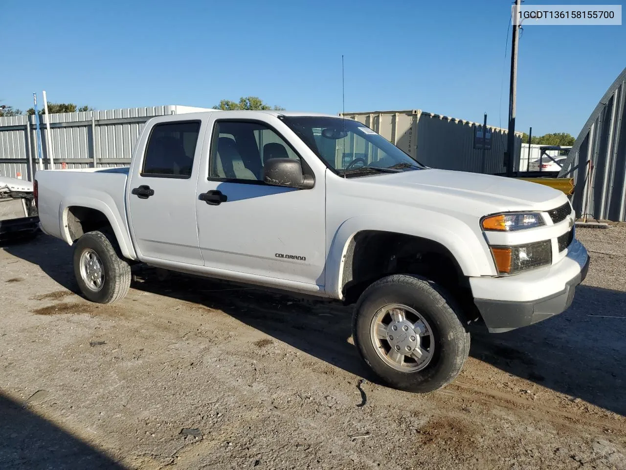 1GCDT136158155700 2005 Chevrolet Colorado