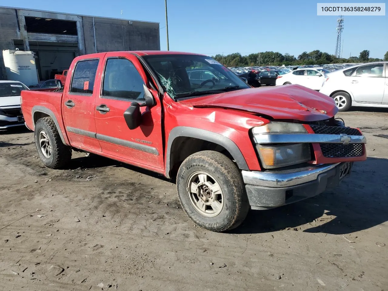 2005 Chevrolet Colorado VIN: 1GCDT136358248279 Lot: 73784094