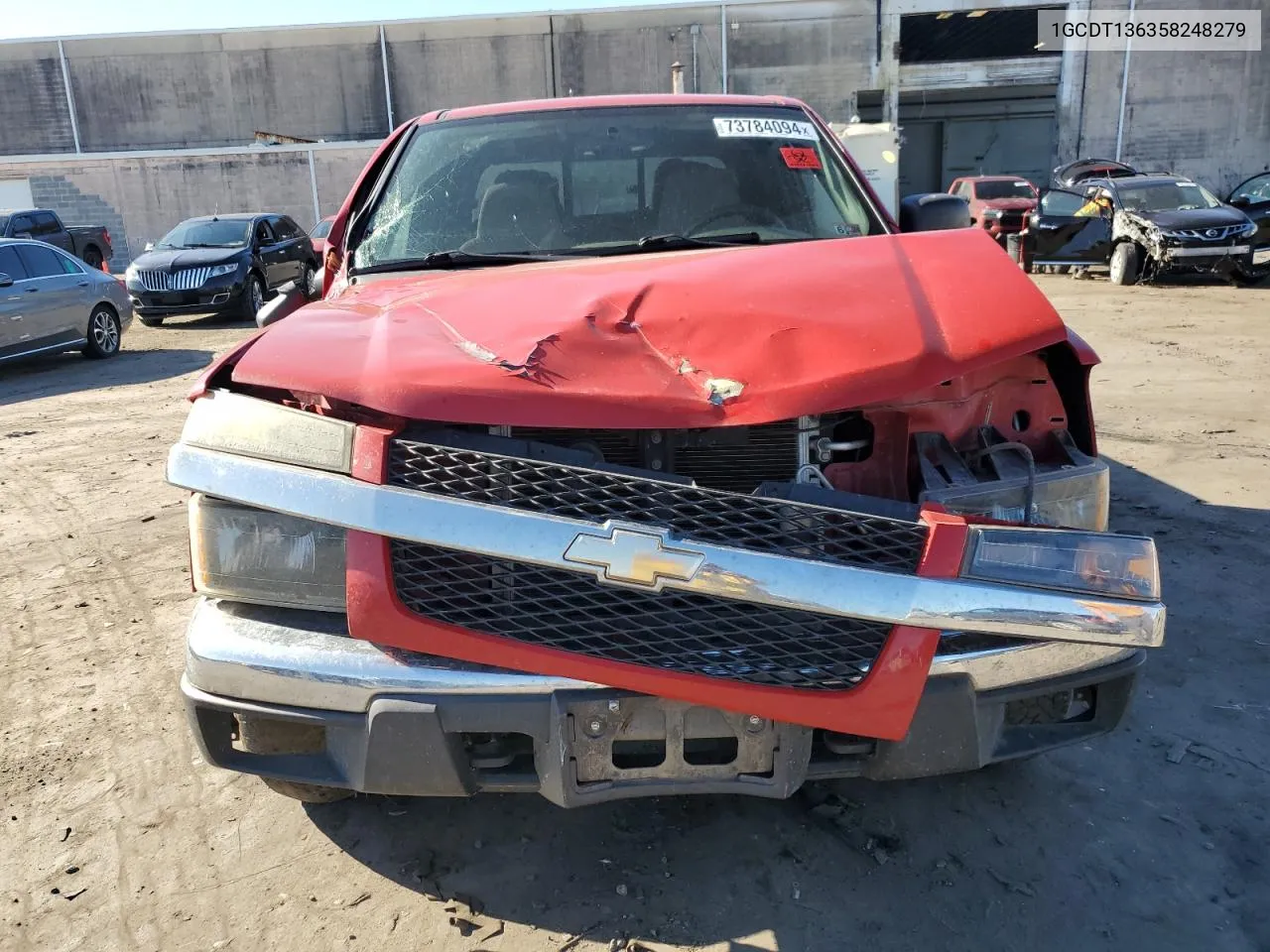 2005 Chevrolet Colorado VIN: 1GCDT136358248279 Lot: 73784094