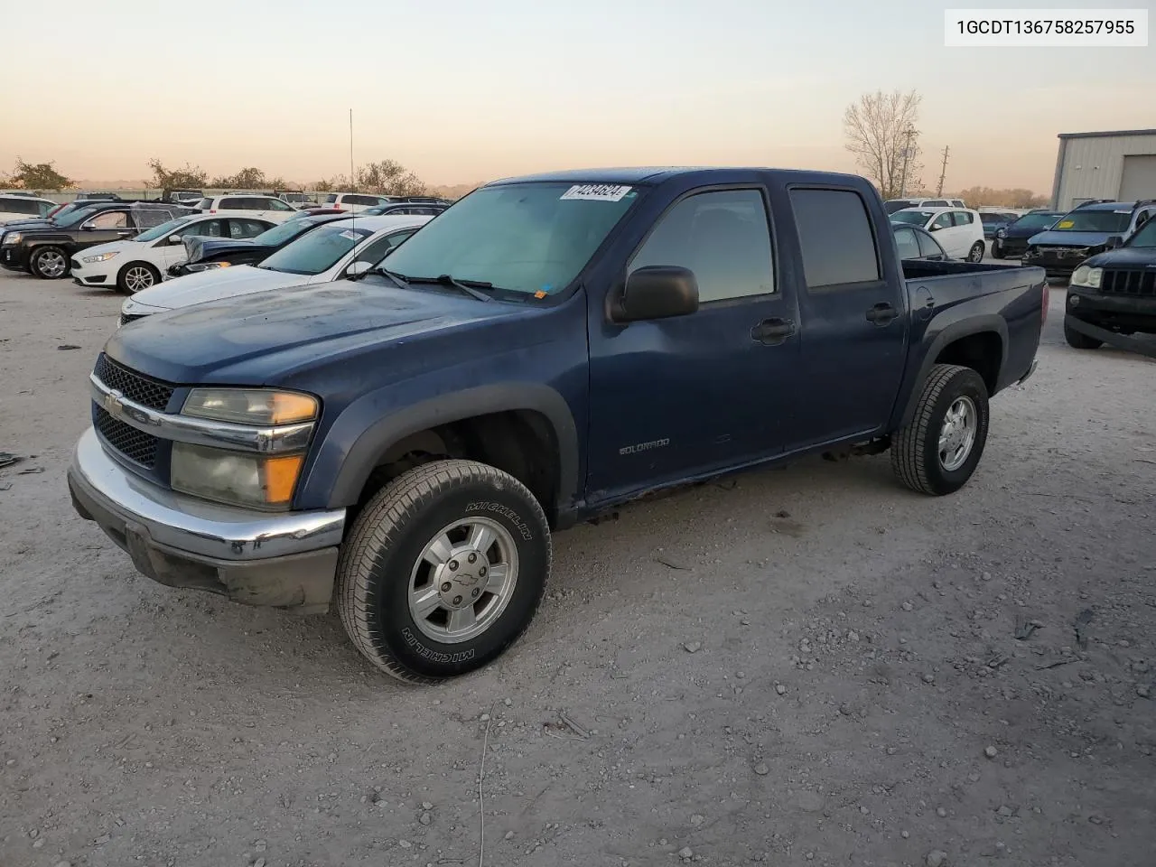 2005 Chevrolet Colorado VIN: 1GCDT136758257955 Lot: 74234624