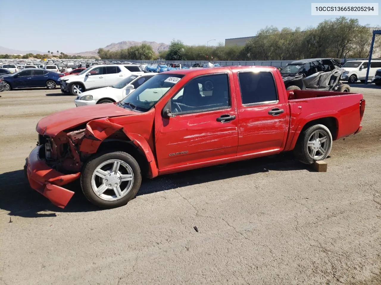 2005 Chevrolet Colorado VIN: 1GCCS136658205294 Lot: 74541424