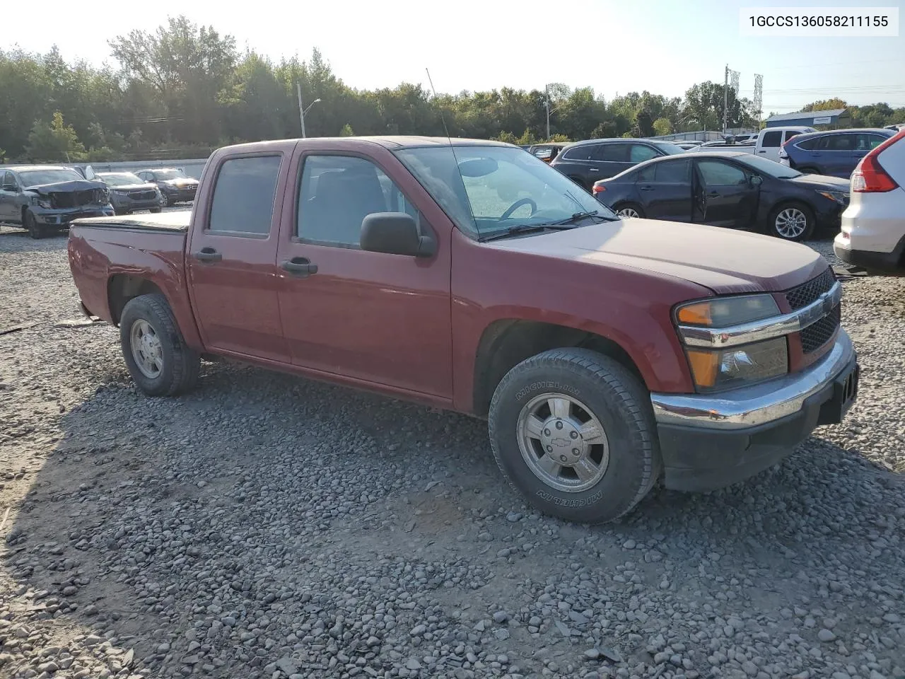 2005 Chevrolet Colorado VIN: 1GCCS136058211155 Lot: 74683674