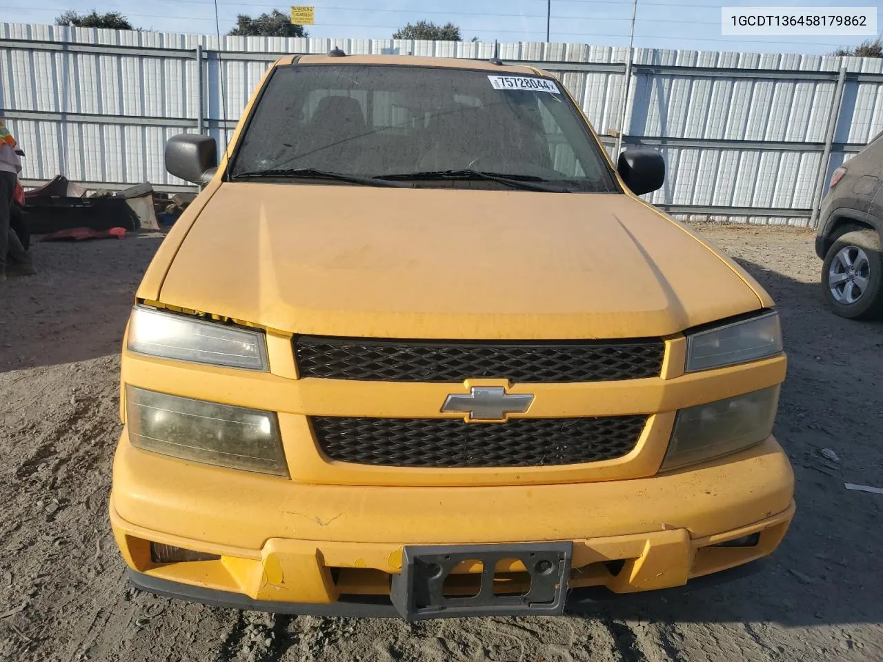 2005 Chevrolet Colorado VIN: 1GCDT136458179862 Lot: 75728044