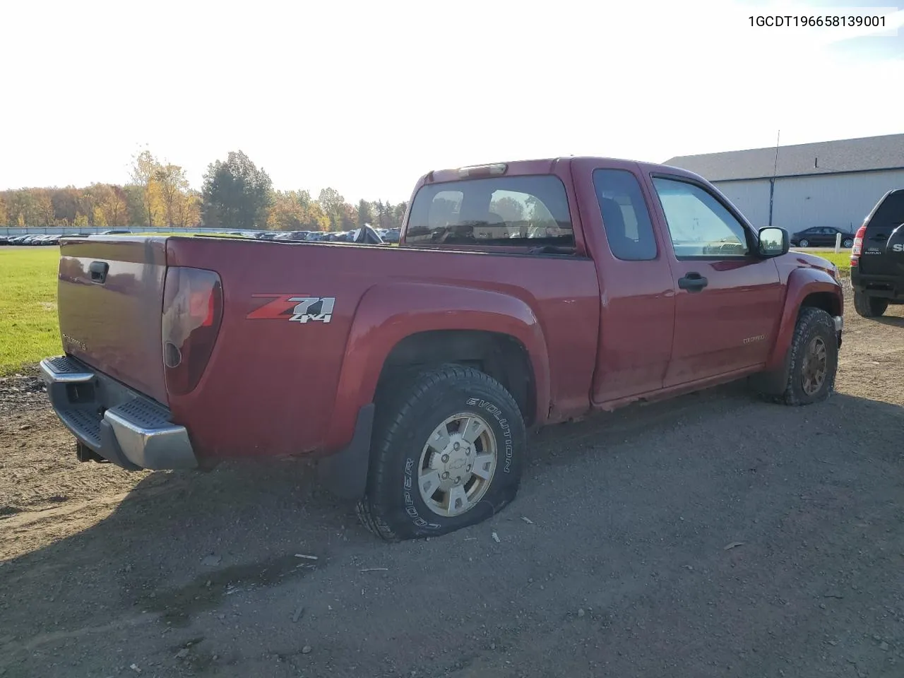 1GCDT196658139001 2005 Chevrolet Colorado