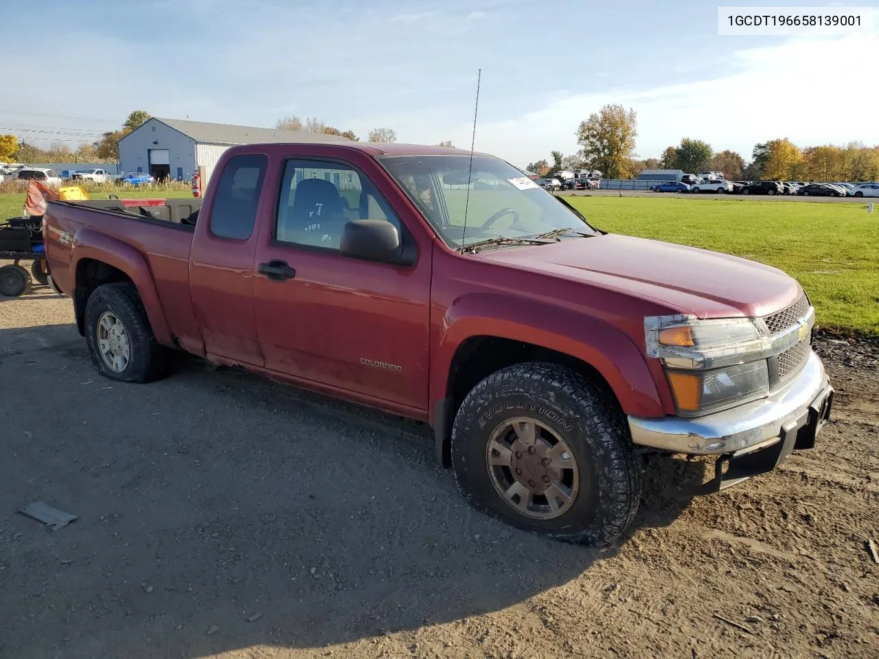 2005 Chevrolet Colorado VIN: 1GCDT196658139001 Lot: 77448544