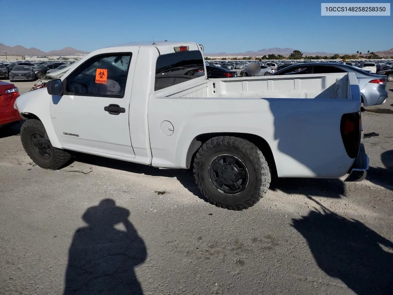 2005 Chevrolet Colorado VIN: 1GCCS148258258350 Lot: 77555384