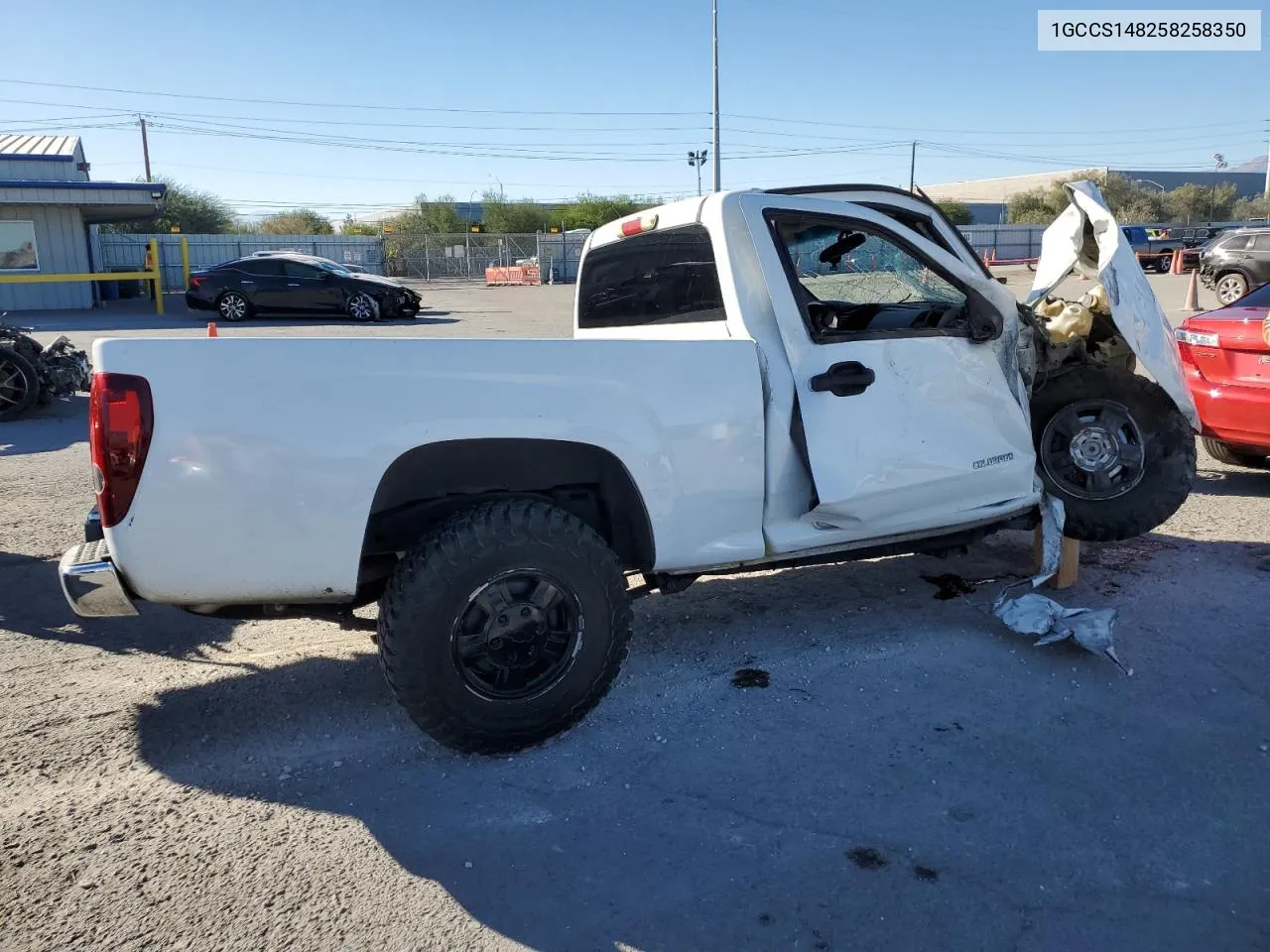 2005 Chevrolet Colorado VIN: 1GCCS148258258350 Lot: 77555384