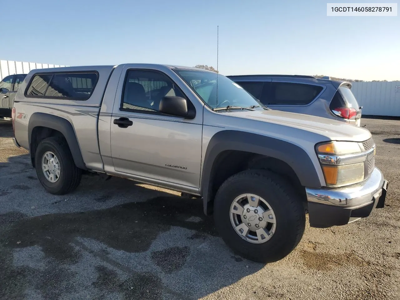 2005 Chevrolet Colorado VIN: 1GCDT146058278791 Lot: 77974384