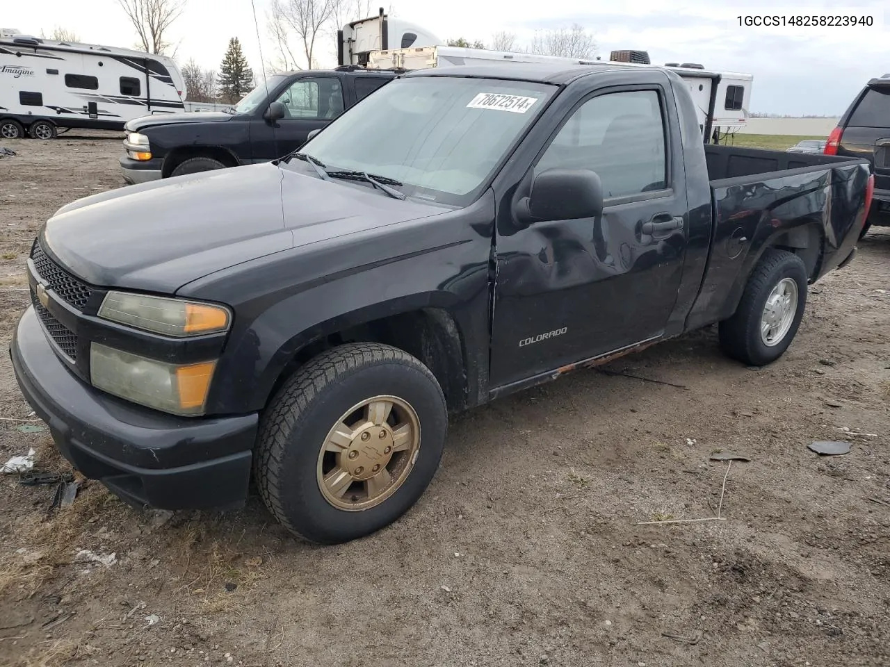 2005 Chevrolet Colorado VIN: 1GCCS148258223940 Lot: 78672514