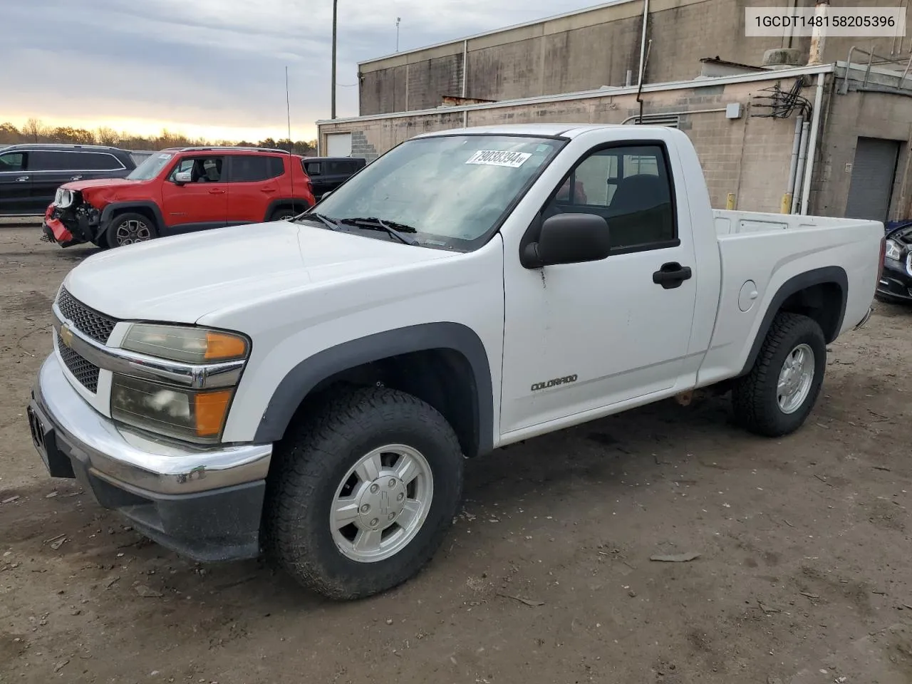 2005 Chevrolet Colorado VIN: 1GCDT148158205396 Lot: 79038394