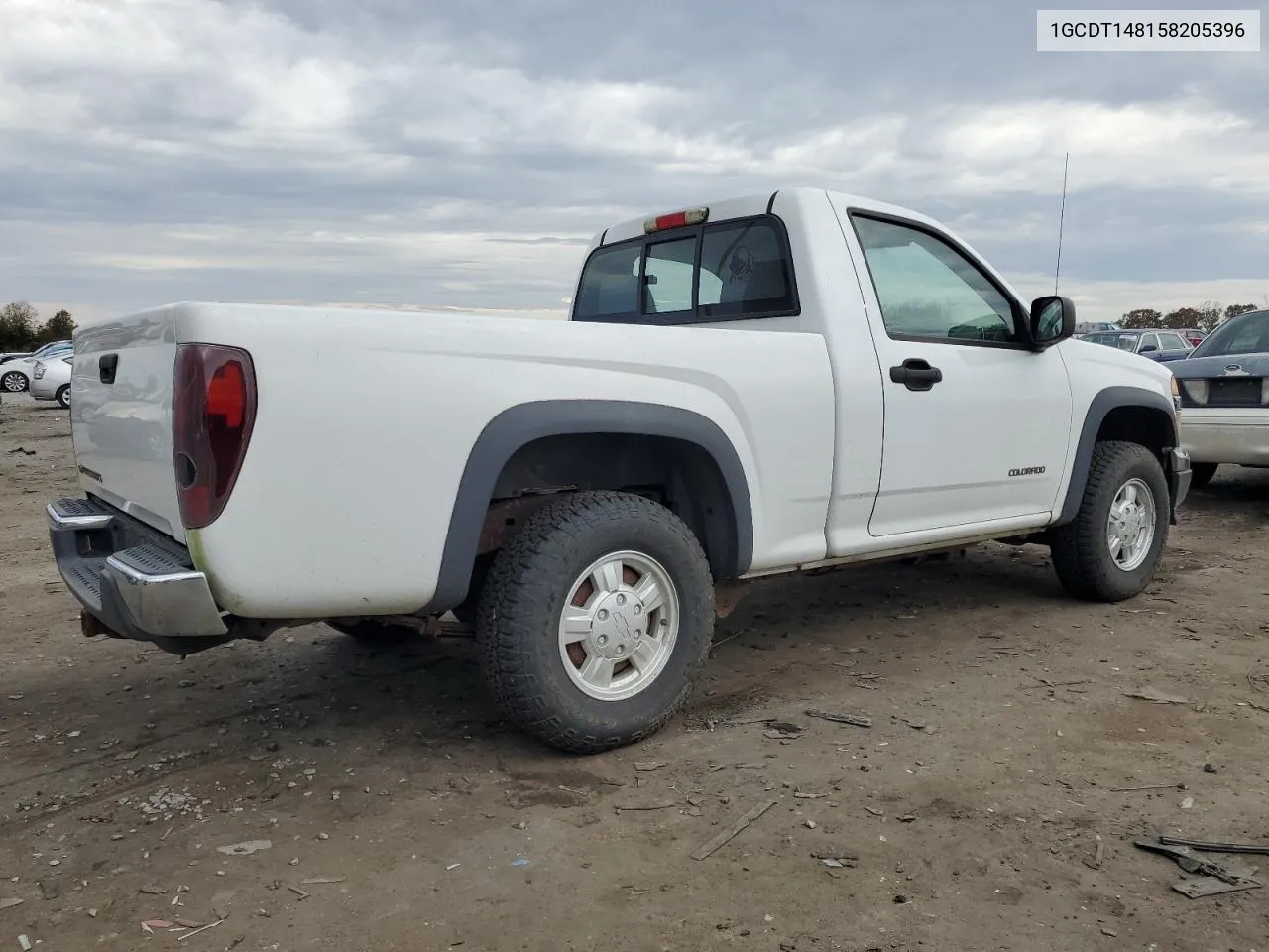 2005 Chevrolet Colorado VIN: 1GCDT148158205396 Lot: 79038394